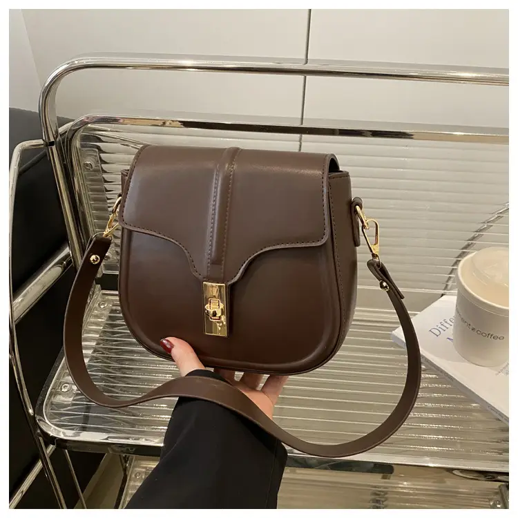 White Saddle Crossbody Bag for Women Spring Summer — feature 26