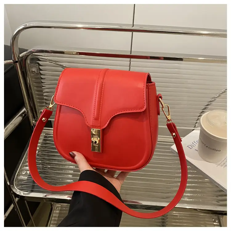 White Saddle Crossbody Bag for Women Spring Summer — feature 27