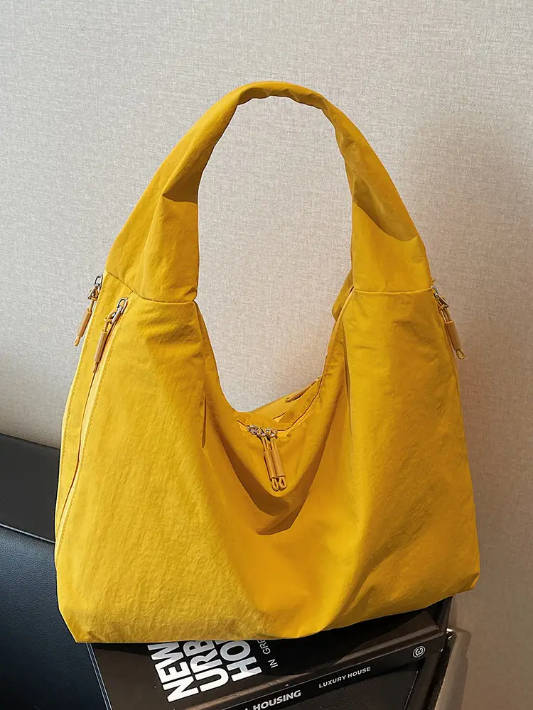 Underarm Tote Bag Large Capacity Solid Color - Image 7