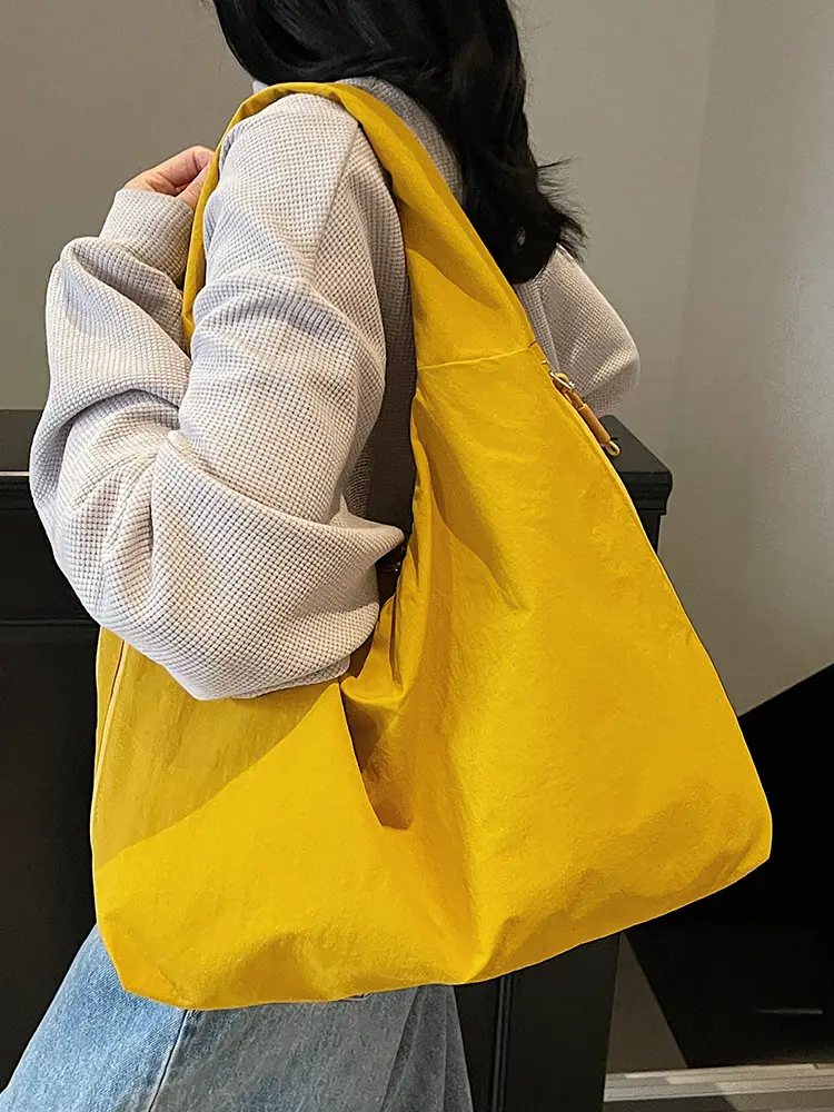 Underarm Tote Bag Large Capacity Solid Color - Image 10