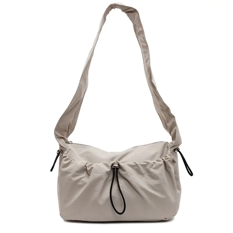 Factory Korean Drawstring Pleated Cloud Bag 2025 - Image 9