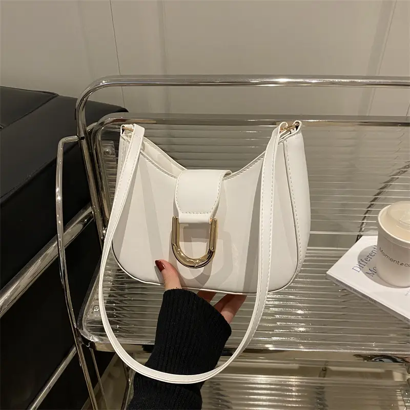 Black Leather Shoulder Bag for Women 2025 Casual - Image 6