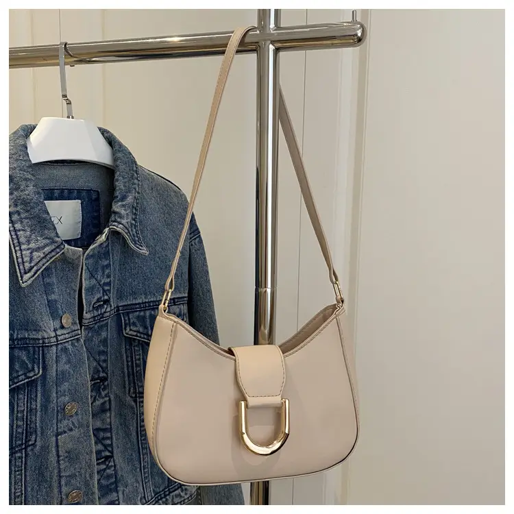 Black Leather Shoulder Bag for Women 2025 Casual — feature 22