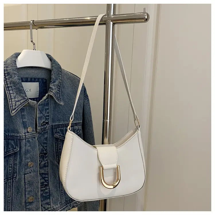 Black Leather Shoulder Bag for Women 2025 Casual — feature 24