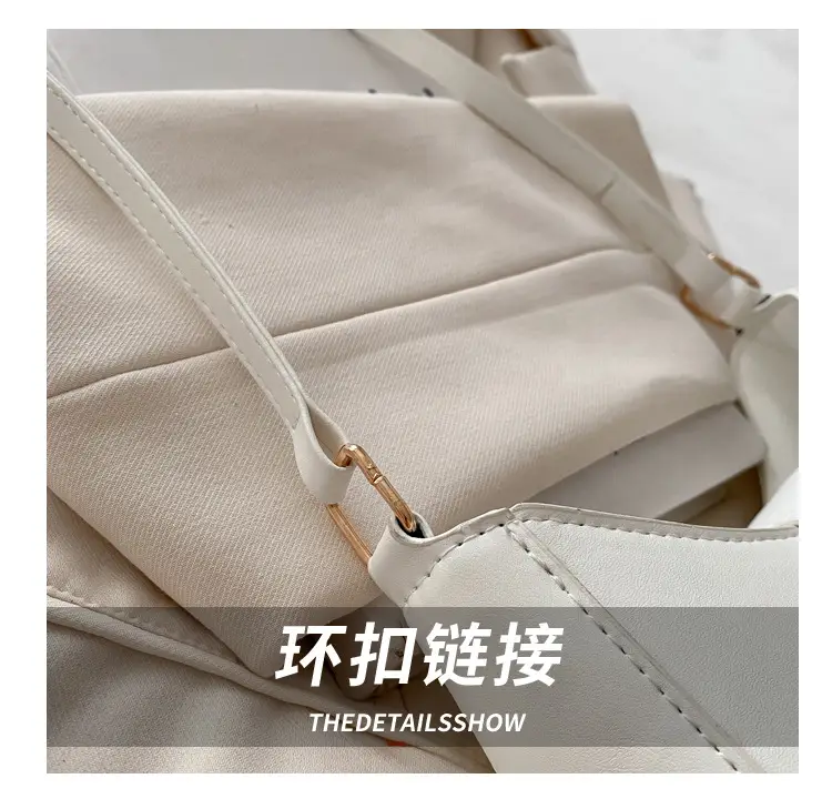 Black Leather Shoulder Bag for Women 2025 Casual — feature 5