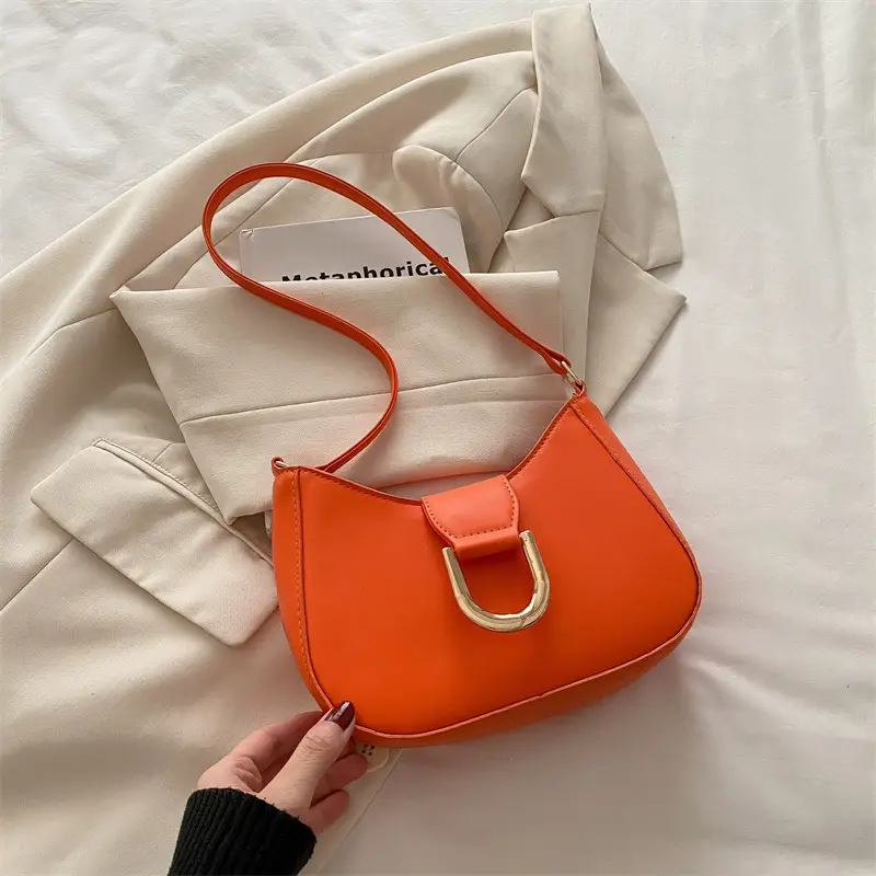 Black Leather Shoulder Bag for Women 2025 Casual - Image 3