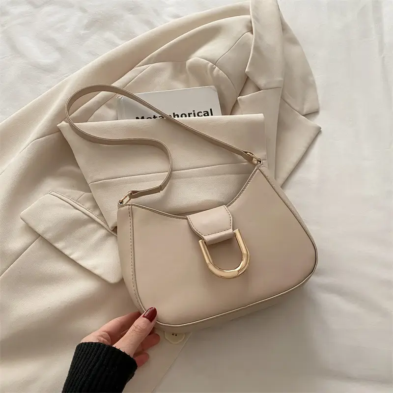 Black Leather Shoulder Bag for Women 2025 Casual - Image 4