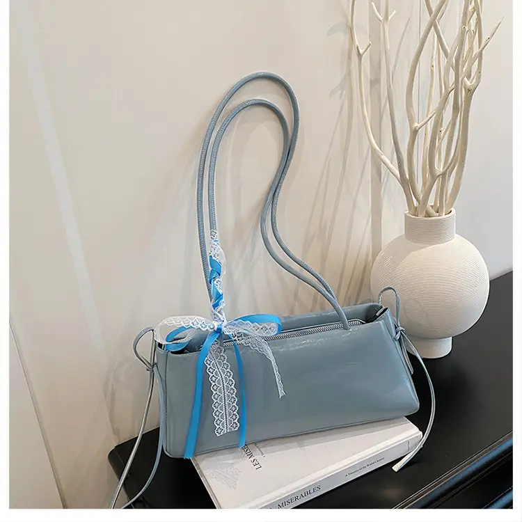 White Bow Shoulder Bag for Women 2025 — feature 23