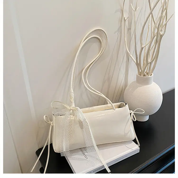 White Bow Shoulder Bag for Women 2025 — feature 25