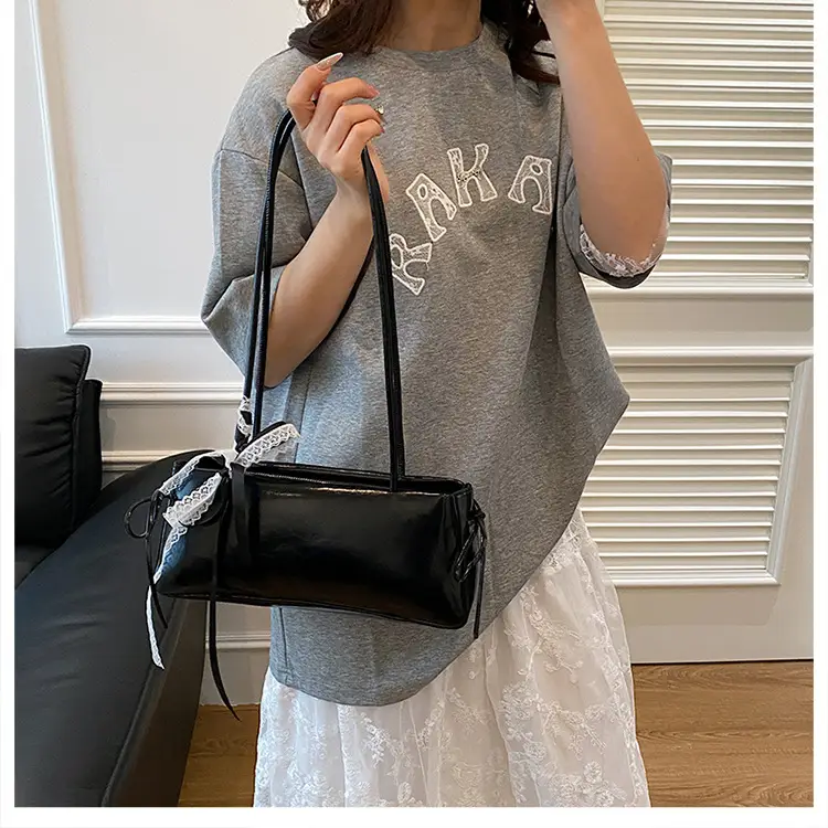 White Bow Shoulder Bag for Women 2025 — feature 9