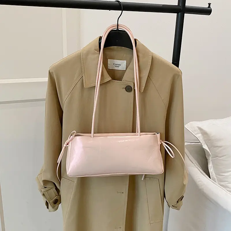 White Bow Shoulder Bag for Women 2025 - Image 4