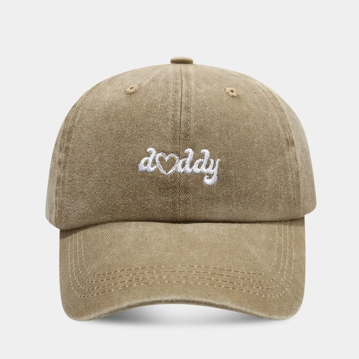 New Mama Daddy Embroidered Black Baseball Cap - Image 2