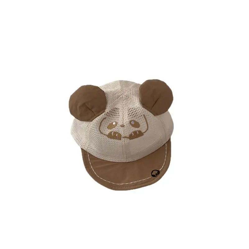 Baby Bear Brim Cap Soft Mesh Summer Cap - Image 9