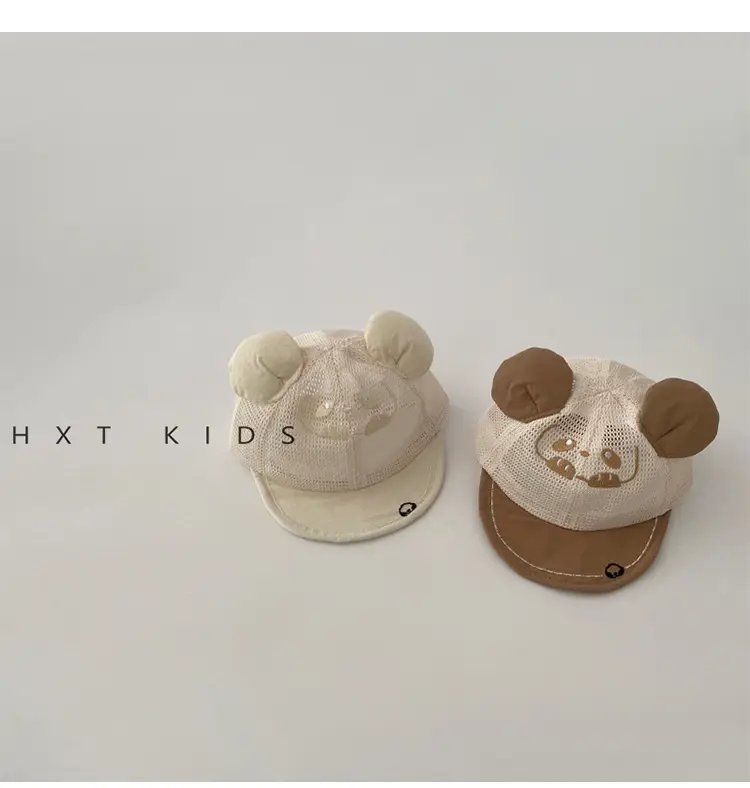 Baby Bear Brim Cap Soft Mesh Summer Cap — feature 3