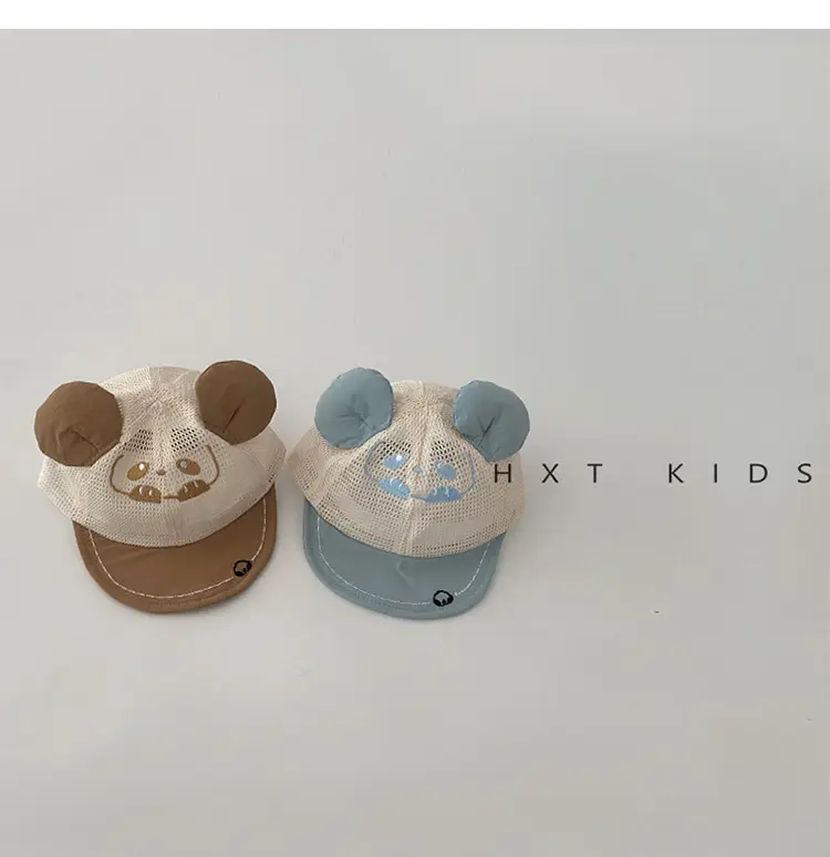 Baby Bear Brim Cap Soft Mesh Summer Cap — feature 5