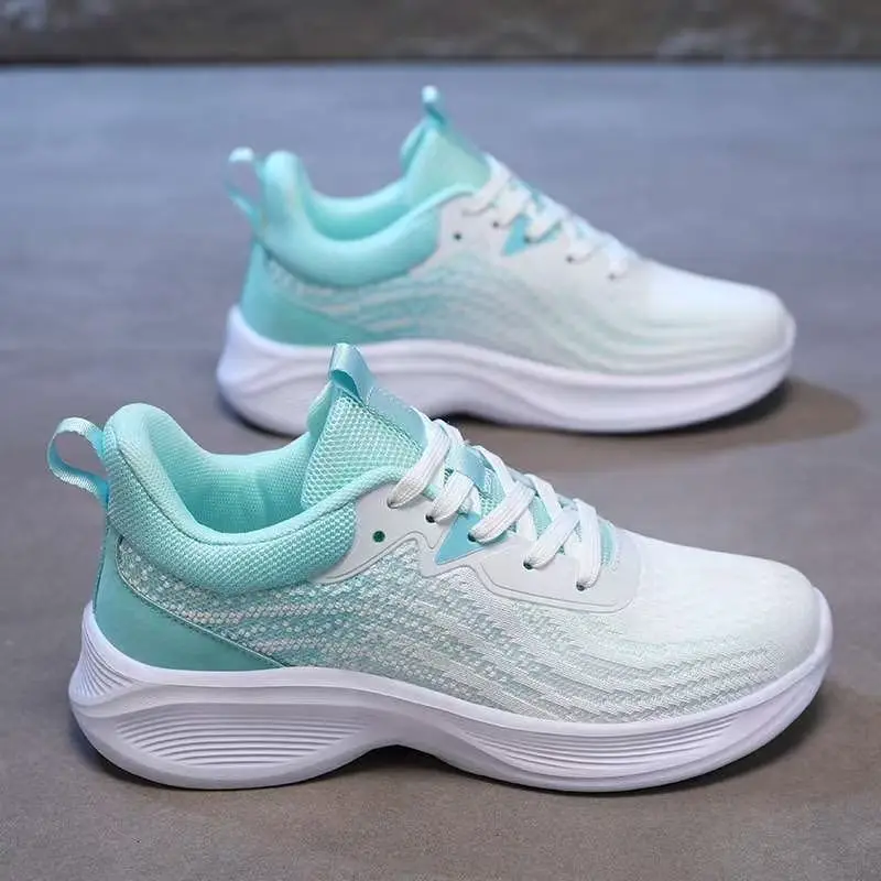 Junior High School Students' Girls' Shoes Special Shoes for sneaker Sports Examination 800-meter Running Shoes Women's Ultra-light Running Shoes - Image 2