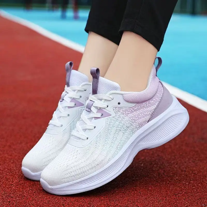 Junior High School Students' Girls' Shoes Special Shoes for sneaker Sports Examination 800-meter Running Shoes Women's Ultra-light Running Shoes - Image 4