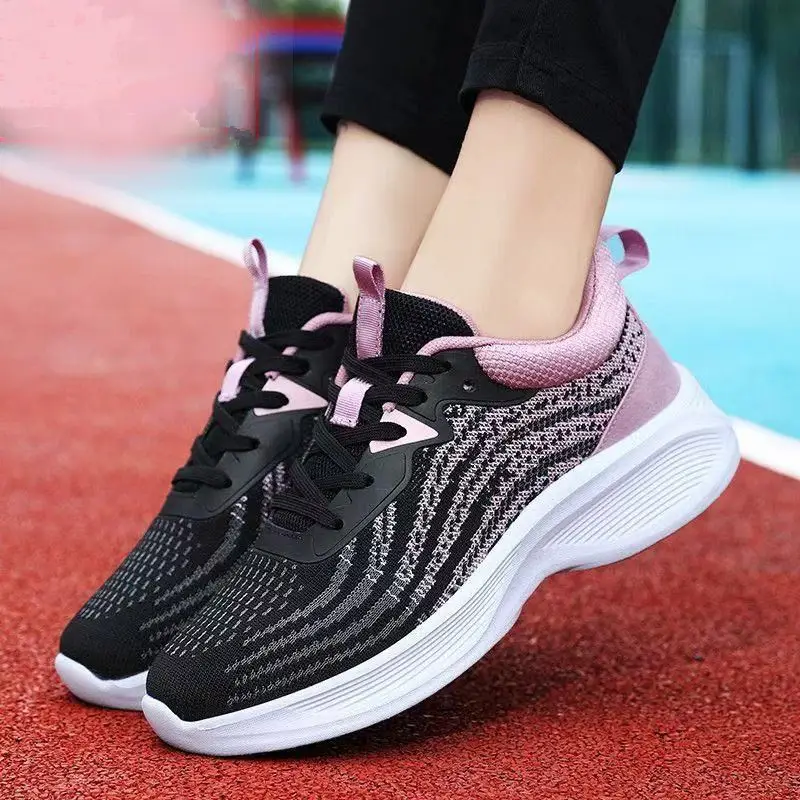Junior High School Students' Girls' Shoes Special Shoes for sneaker Sports Examination 800-meter Running Shoes Women's Ultra-light Running Shoes — feature 1