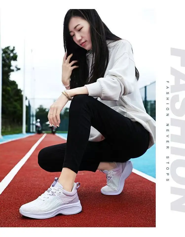 Junior High School Students' Girls' Shoes Special Shoes for sneaker Sports Examination 800-meter Running Shoes Women's Ultra-light Running Shoes — feature 11