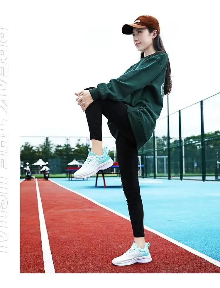 Junior High School Students' Girls' Shoes Special Shoes for sneaker Sports Examination 800-meter Running Shoes Women's Ultra-light Running Shoes — feature 18