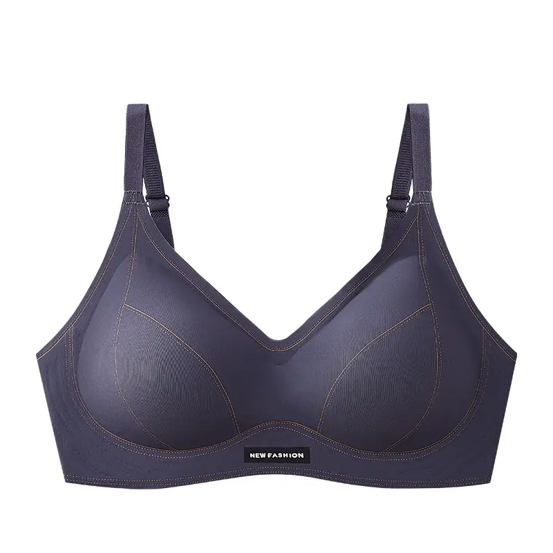 Women's Wire-Free Jelly Underwear Bra for Small Breasts - Image 5