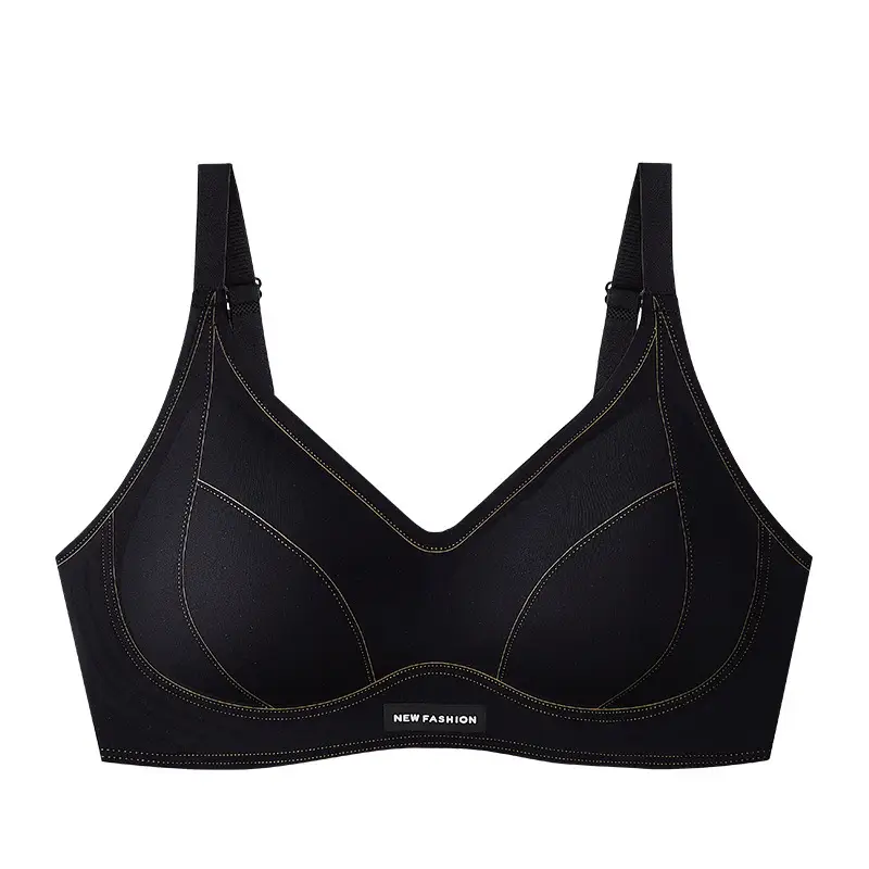 Women's Wire-Free Jelly Underwear Bra for Small Breasts - Image 2