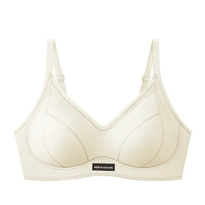 Women's Wire-Free Jelly Underwear Bra for Small Breasts - Image 3