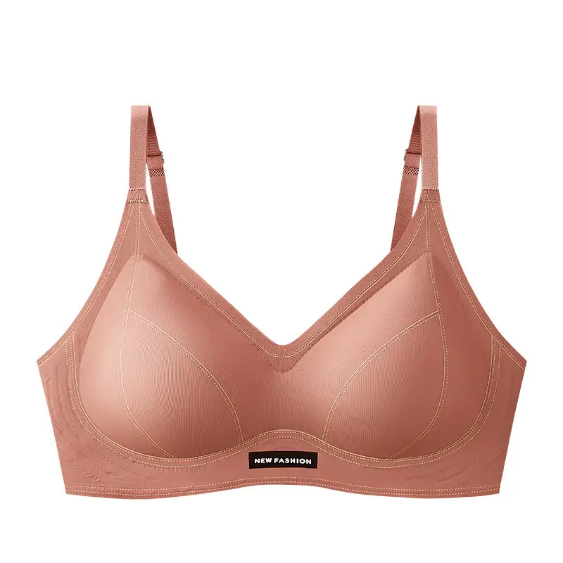 Women's Wire-Free Jelly Underwear Bra for Small Breasts - Image 6