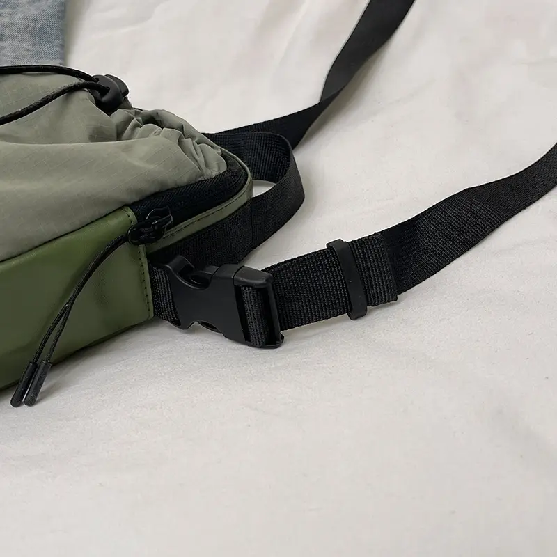 Lightweight Green Egg Bag with Drawstring Closure - Image 7