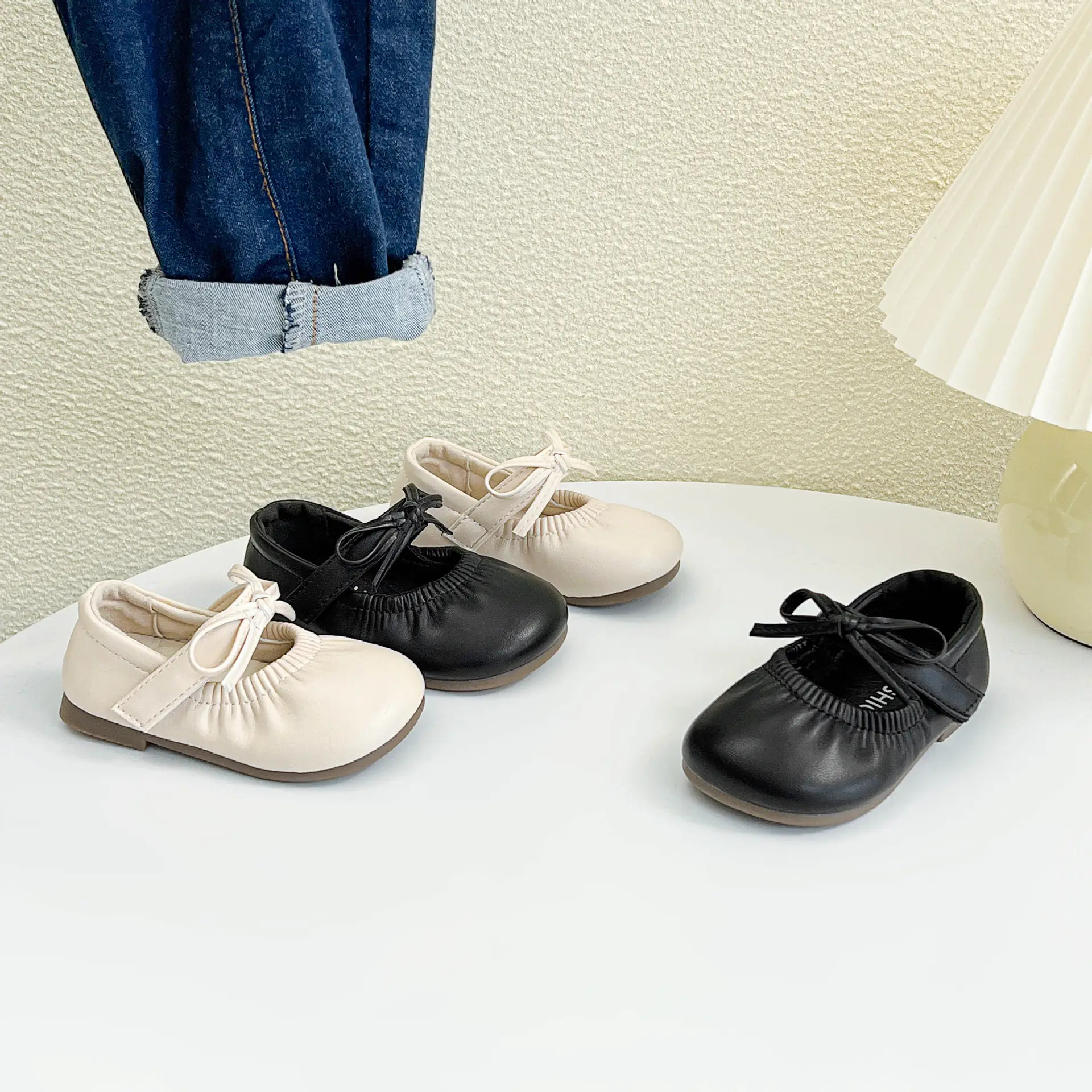 Baby Shoes One Year Old Leather Toddler Soft Sole — feature 2