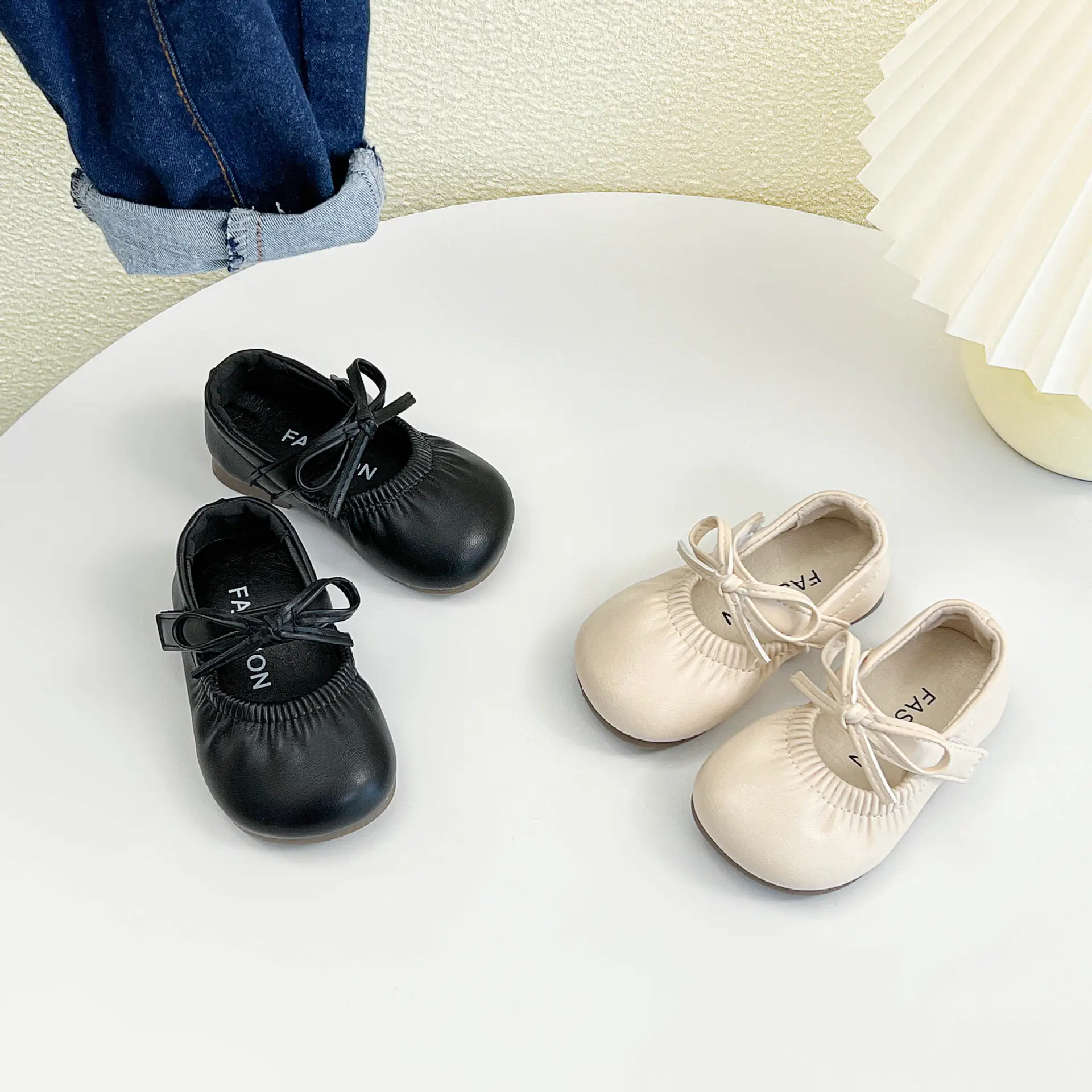 Baby Shoes One Year Old Leather Toddler Soft Sole — feature 3