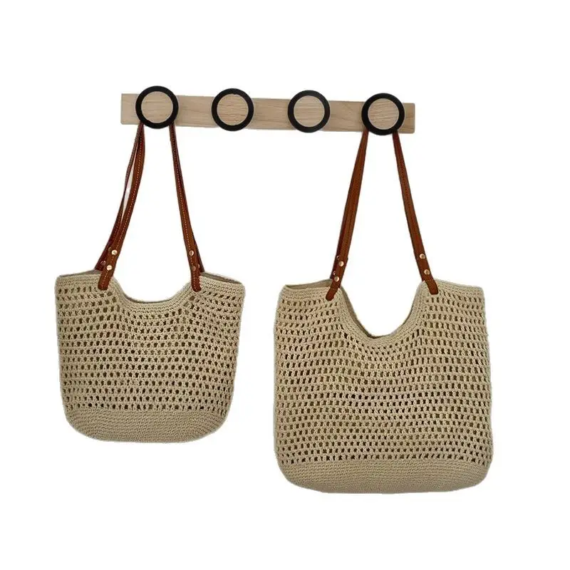 New Hollow Mesh Shoulder Bag for Beach Travel