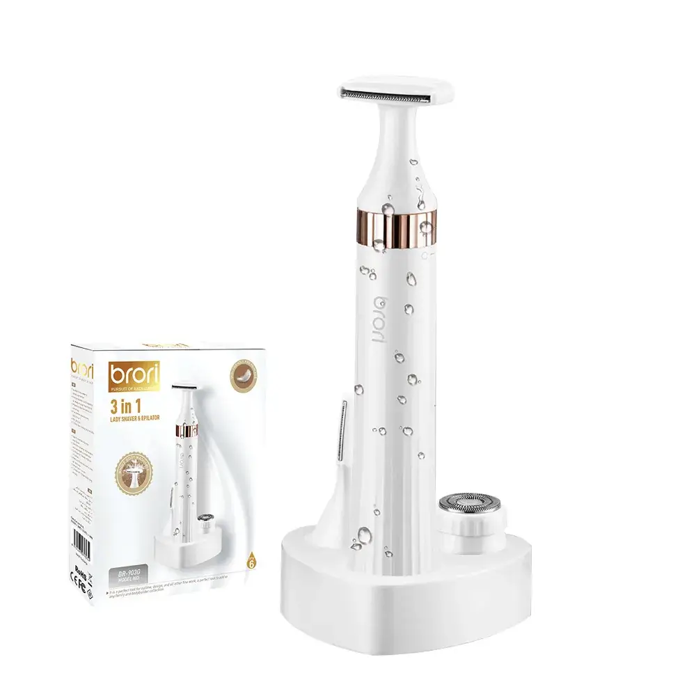 3-in-1 Electric Hair Shaver for Women