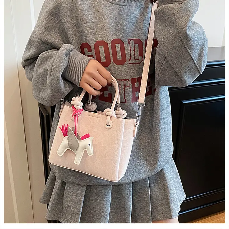 Women Crossbody Bag Rabbit Design Beige 2026 — feature 15