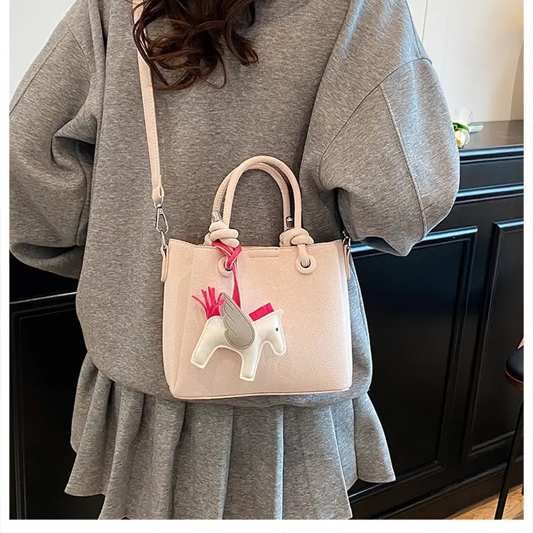 Women Crossbody Bag Rabbit Design Beige 2026 — feature 16