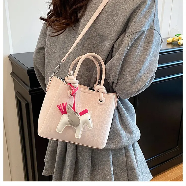 Women Crossbody Bag Rabbit Design Beige 2026 — feature 17