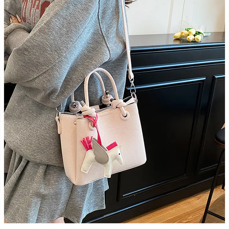 Women Crossbody Bag Rabbit Design Beige 2026 — feature 18