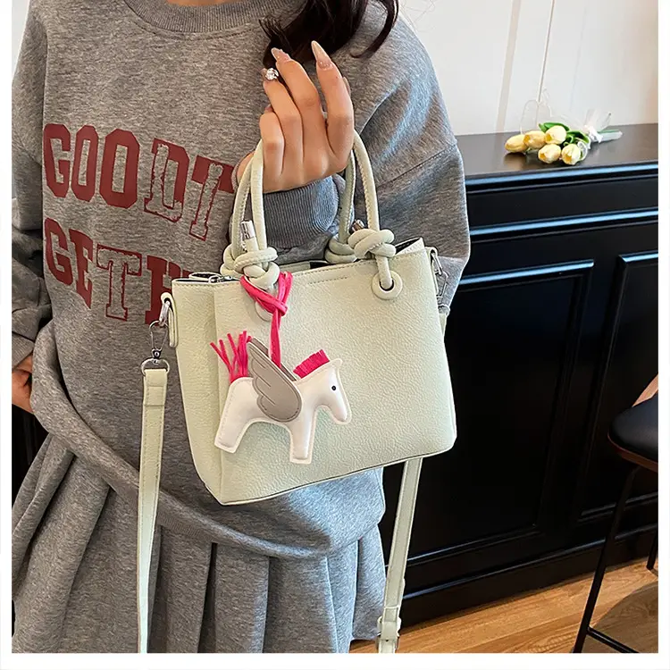 Women Crossbody Bag Rabbit Design Beige 2026 — feature 20