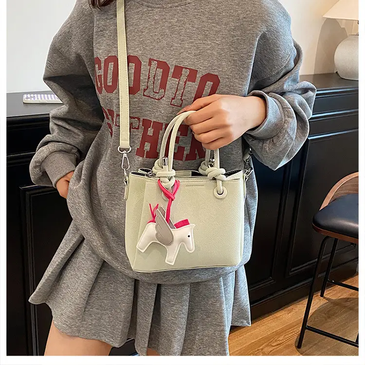 Women Crossbody Bag Rabbit Design Beige 2026 — feature 23