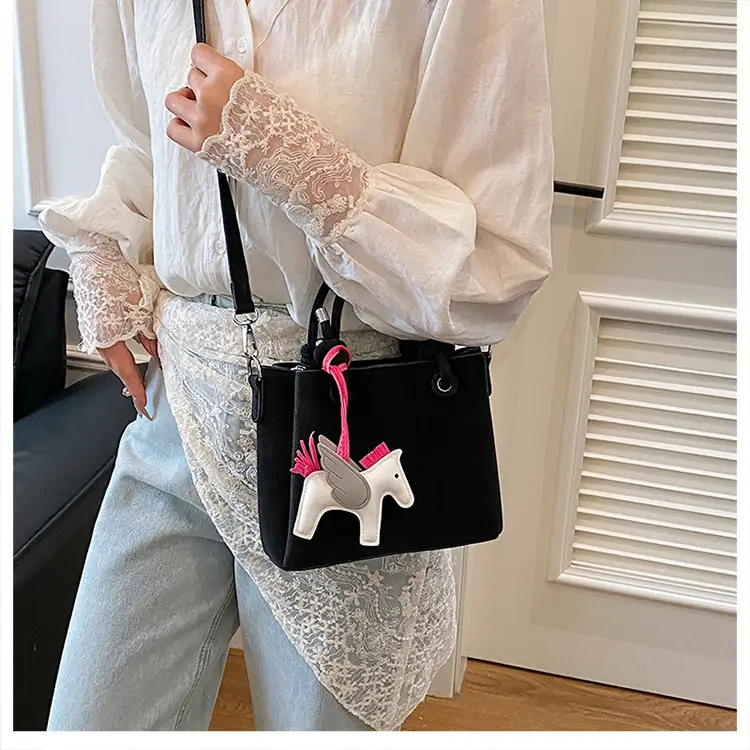 Women Crossbody Bag Rabbit Design Beige 2026 — feature 27