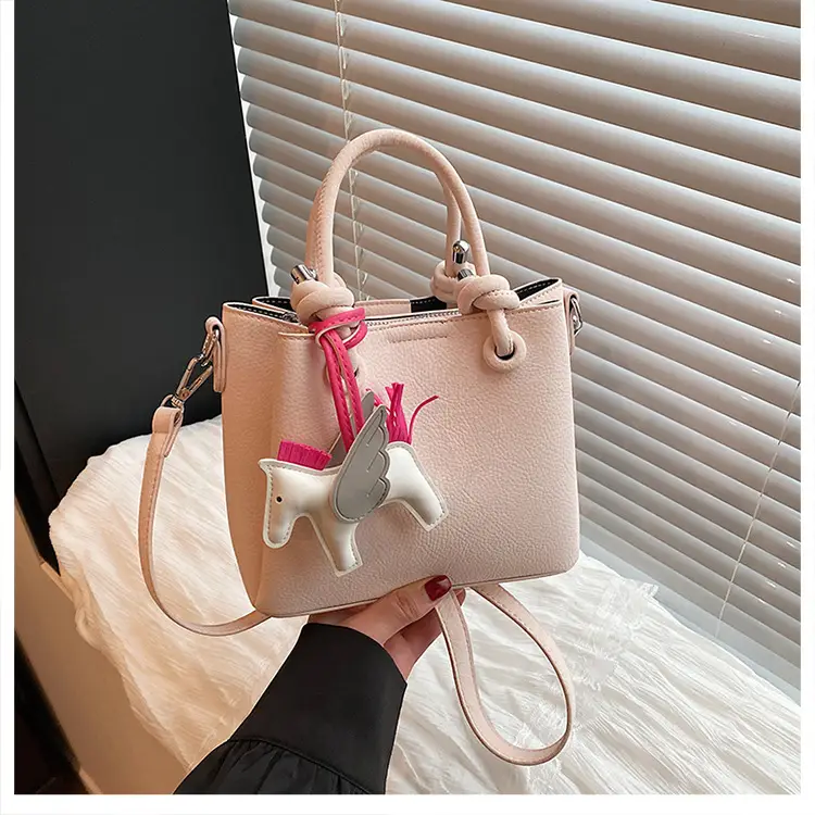 Women Crossbody Bag Rabbit Design Beige 2026 — feature 33