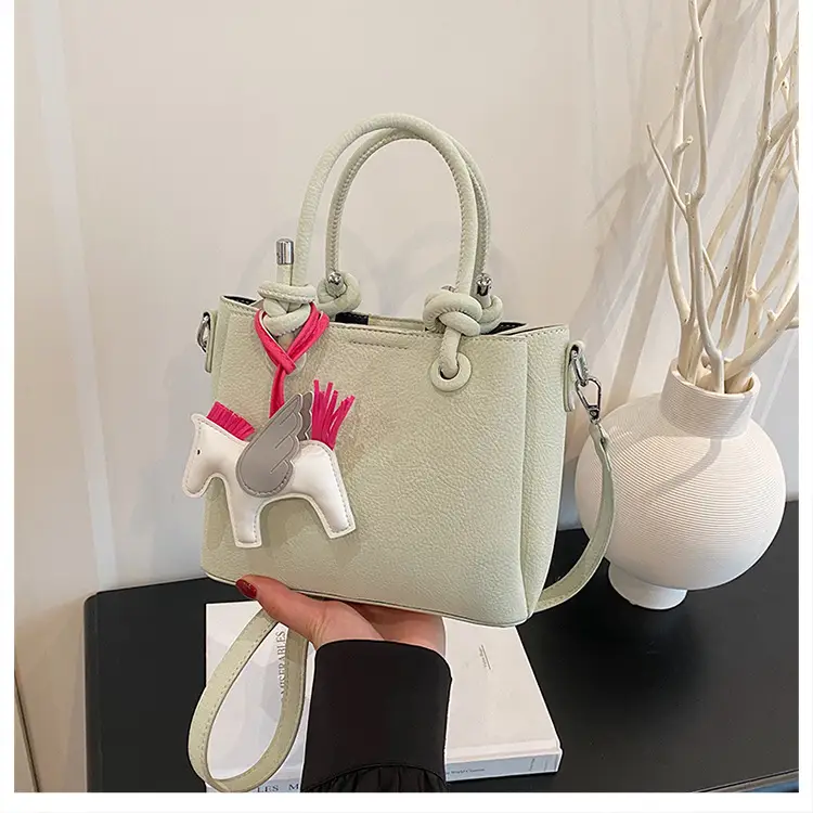 Women Crossbody Bag Rabbit Design Beige 2026 — feature 35