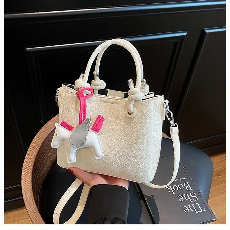 Women Crossbody Bag Rabbit Design Beige 2026 — feature 36