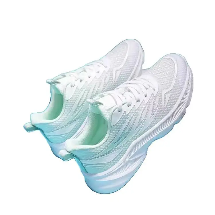2025 New Sports Shoes Women's Summer Shoes Thin Mesh Breathable Women's Shoes Lightweight Soft Sole Cushioning Running Shoes