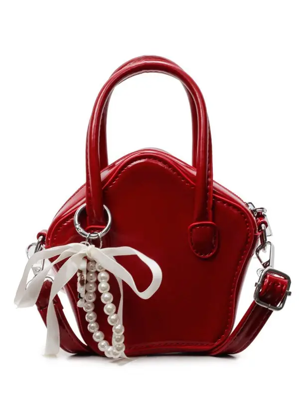 Cute Pearl-Decorated Mini Crossbody Bag for Women - Image 11