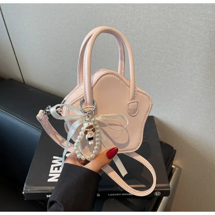 Cute Pearl-Decorated Mini Crossbody Bag for Women — feature 11