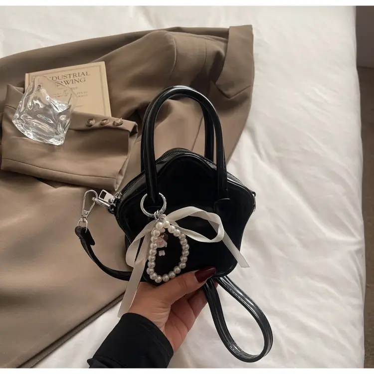Cute Pearl-Decorated Mini Crossbody Bag for Women — feature 17