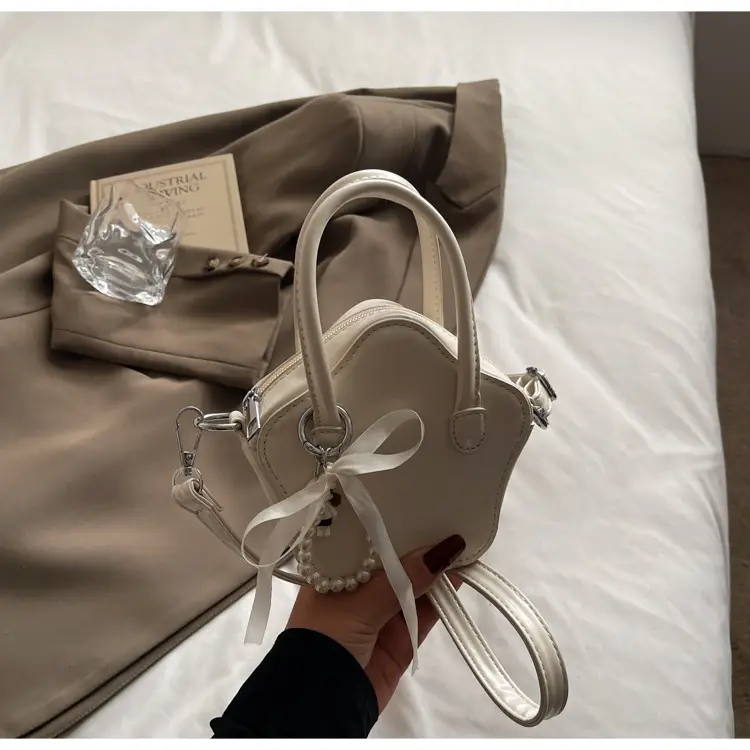 Cute Pearl-Decorated Mini Crossbody Bag for Women — feature 19