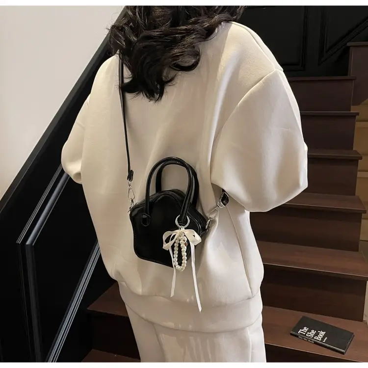 Cute Pearl-Decorated Mini Crossbody Bag for Women — feature 29