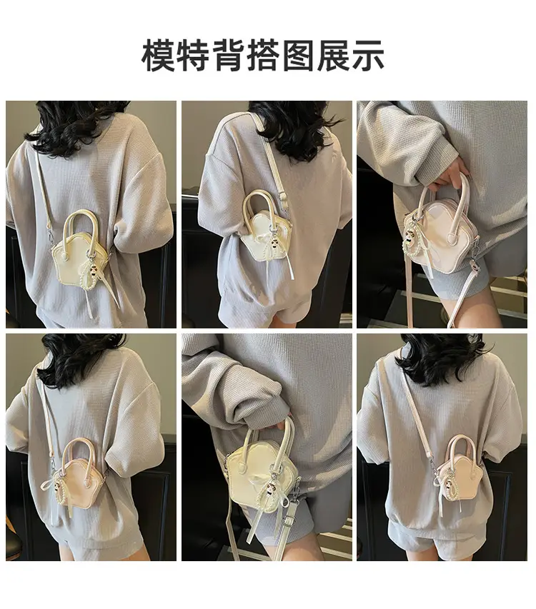 Cute Pearl-Decorated Mini Crossbody Bag for Women — feature 8